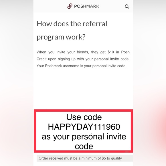 DID YOU KNOW THAT IF YOU’RE NEW TO POSHMARK YOU CAN GET A $10 CREDIT? - Picture 2 of 3